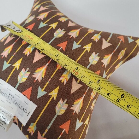 Lot 2 Sitting Owl Stuffed Plush W/ Scarf Dan Dee & A Twisted Thread Owl Pillow. - Picture 5 of 8